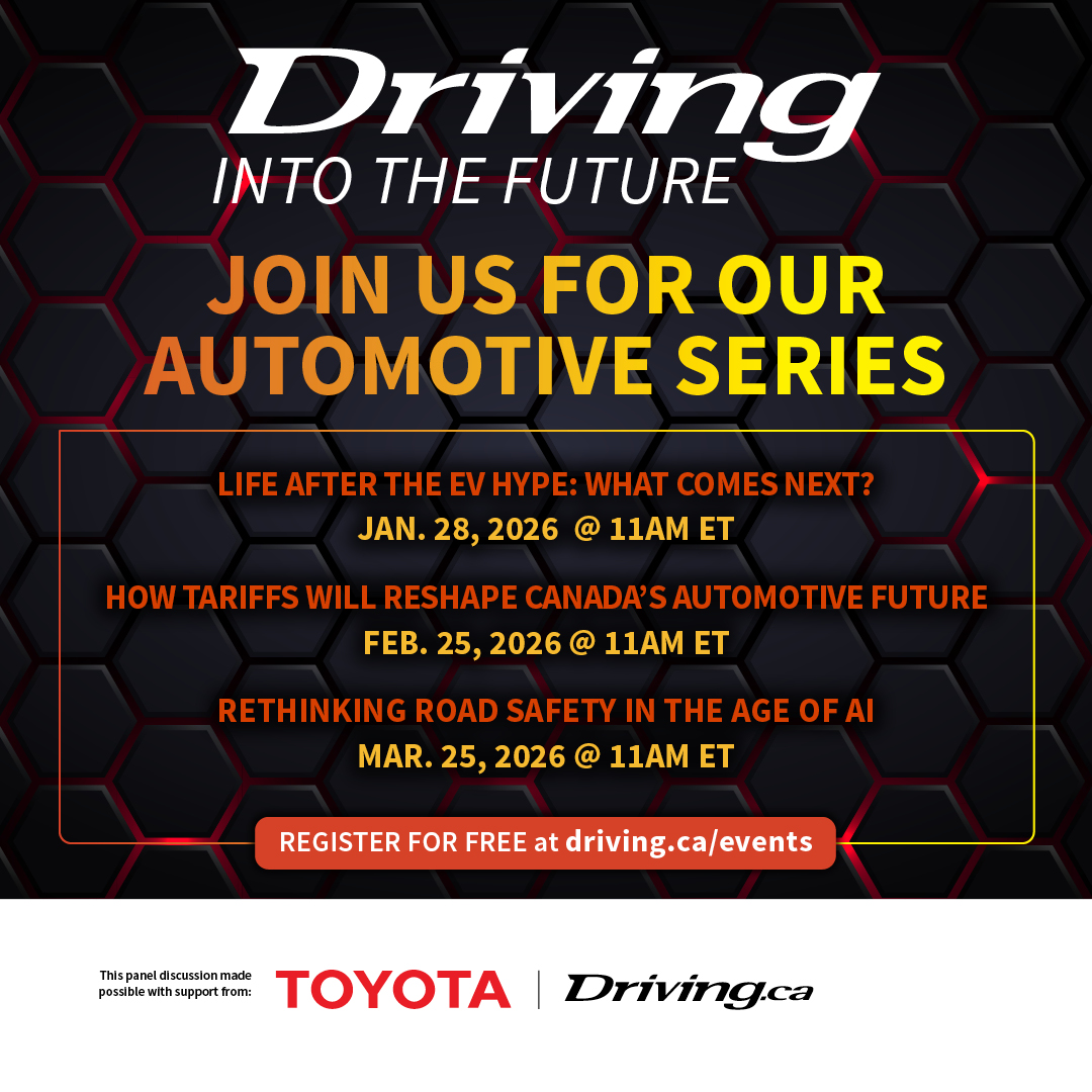 financialpost's tweet image. join @drivingdotca as #DrivingintotheFuture returns for Season 7 starting Jan 28 at 11am ET

Find out more about the latest on EV mandates, tariffs, and automotive safety in an AI‑driven world.

Register at:  bit.ly/49Vh7wZ