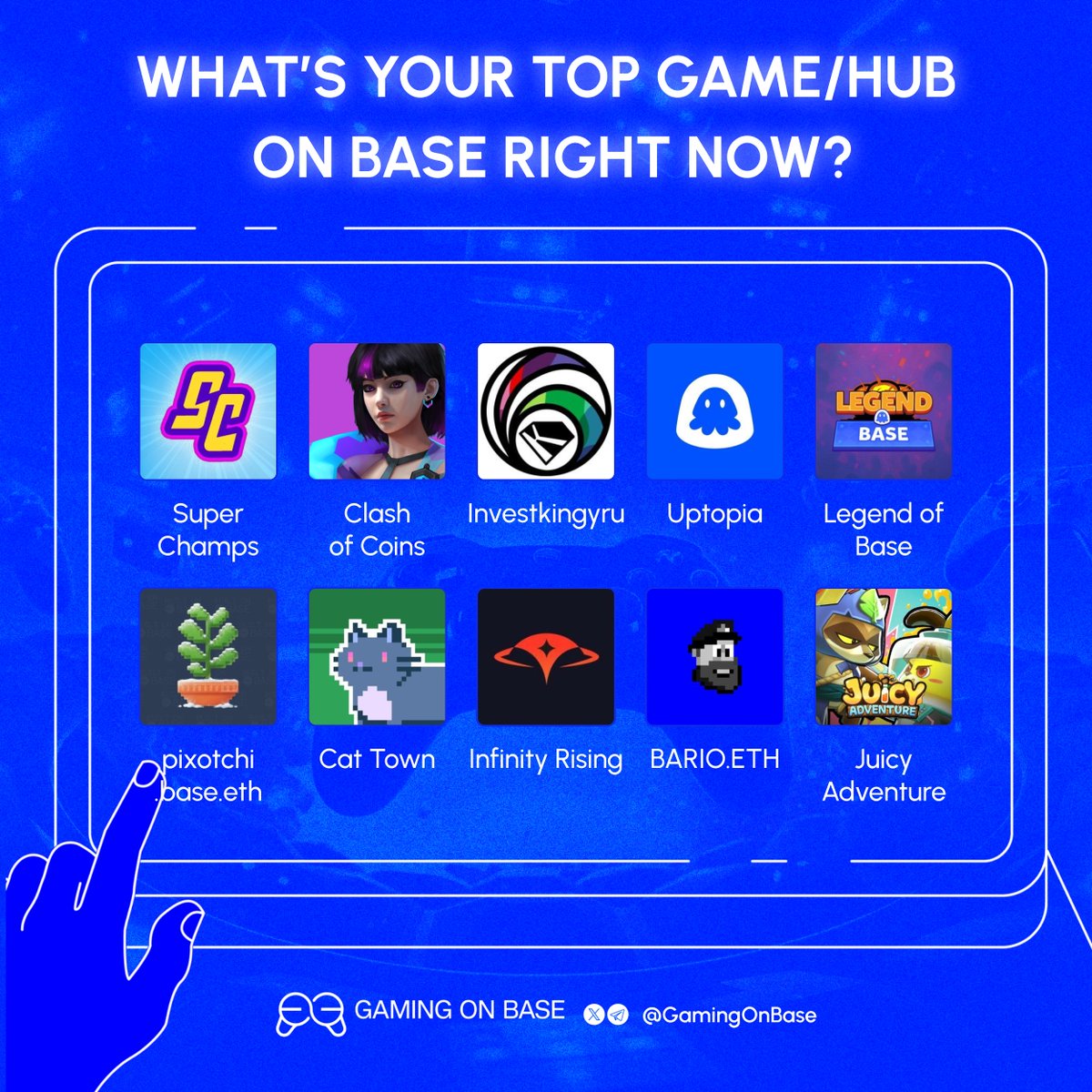 Gaming on Base tweet media