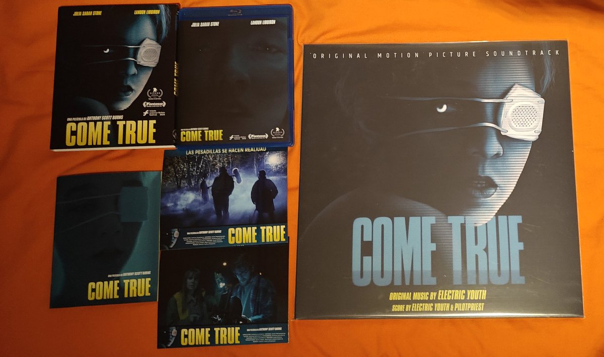 LuisBarriales's tweet image. Por fin tengo Come True en la colección. Me encanta la película, y su banda sonora es increíble ❤️