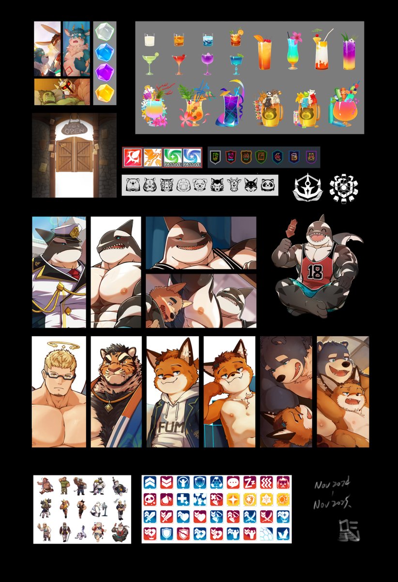 原本想玩個2025回顧(雖然是從2024十一月放到2025十一月
但發現好難塞到模板裡面 就亂排亂放ㄌ
基本上只有工作ㄉ東西 就當留ㄍ紀錄ㄅ