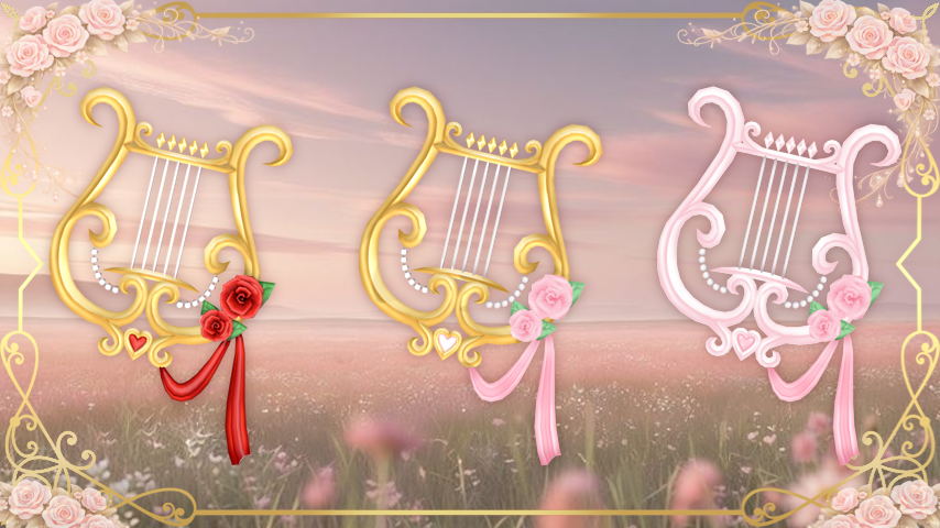 💖 New Cupid Lyre Harps 🌹
The sister to last year's cupid bow and arrow!! ♡ ˋ °
Comes as a front or back accessory!

Front - roblox.com/catalog?Keywor…

Back - roblox.com/catalog?Keywor…

#Roblox #RobloxUGC #RobloxDev #RobloxArt