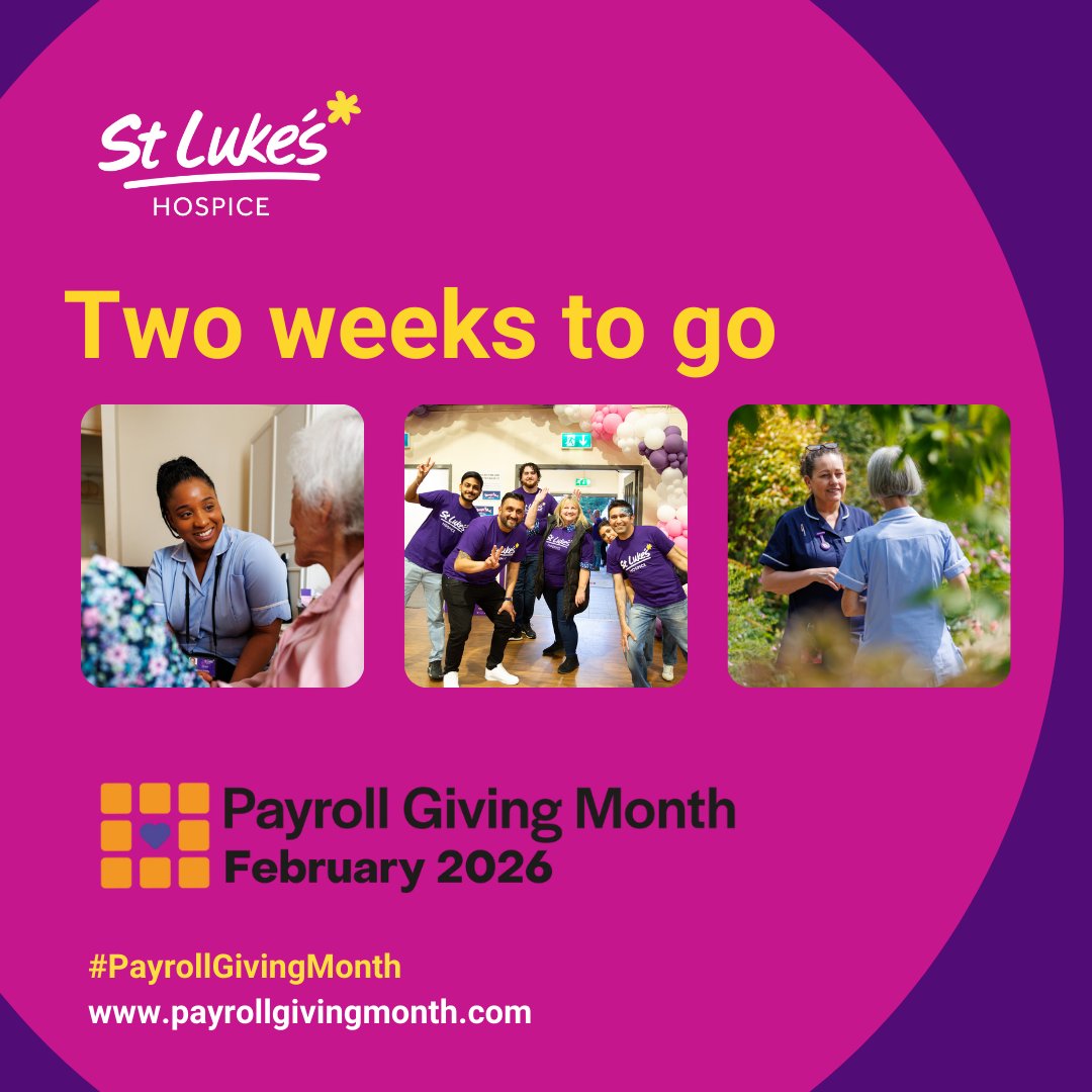 St Luke's Hospice tweet media