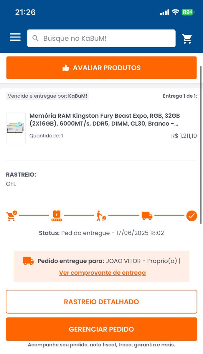 jott4ve's tweet photo. @pcbuildwizard quem montou pc, montou mesmo pq eu gastei isso num par de memória ddr5 ano passado https://t.co/7cRNY6ZOCw