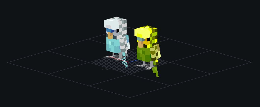 Redid Mc parrots

#Minecraft 
#Blockbench 
#pixelart