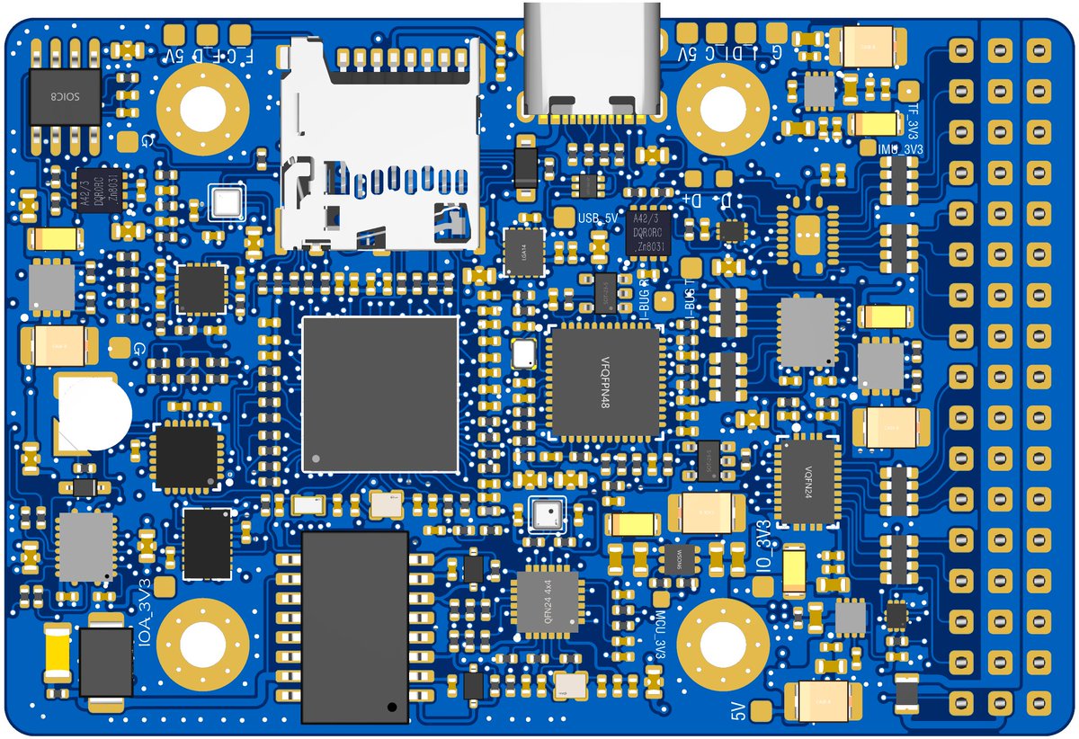 jamesrose0918's tweet photo. 🚀AutoPilot Flight Controller
This project is an #autopilot based on ArduPilot firmware, which can be used in: multi-rotor, fixed-wing, helicopter, vertical take-off, unmanned vehicle, unmanned ship, submarine.

Please contact me if you need any help with #electronic development. https://t.co/GxN0FgcPAu