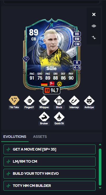 extreme244's tweet photo. @FurkyPlayz Nur 4 Evos. Kann geile positionen aber ich spiel ihn RV. 
91 pace und lenghty. Ich dachte ist mal was anderes als Marseiler 100 mal :D https://t.co/yujKgel3s7