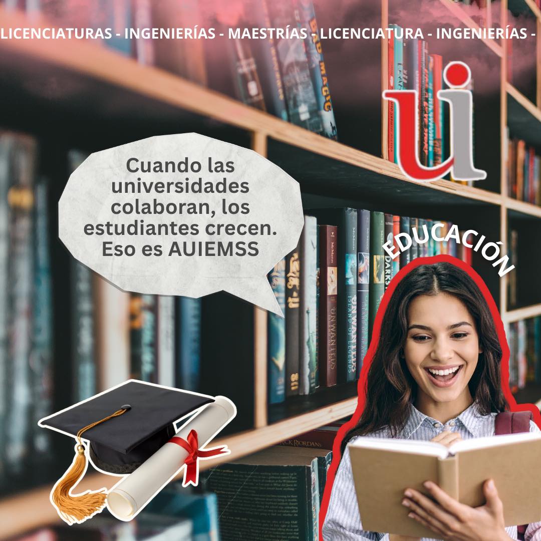 📚✨ Cuando las universidades se unen, el conocimiento se multiplica y los sueños se vuelven posibles.
En AUIEMSS impulsamos una educación que transforma vidas y construye futuro.

#AUIEMSS #EducaciónDeCalidad 🎓🚀