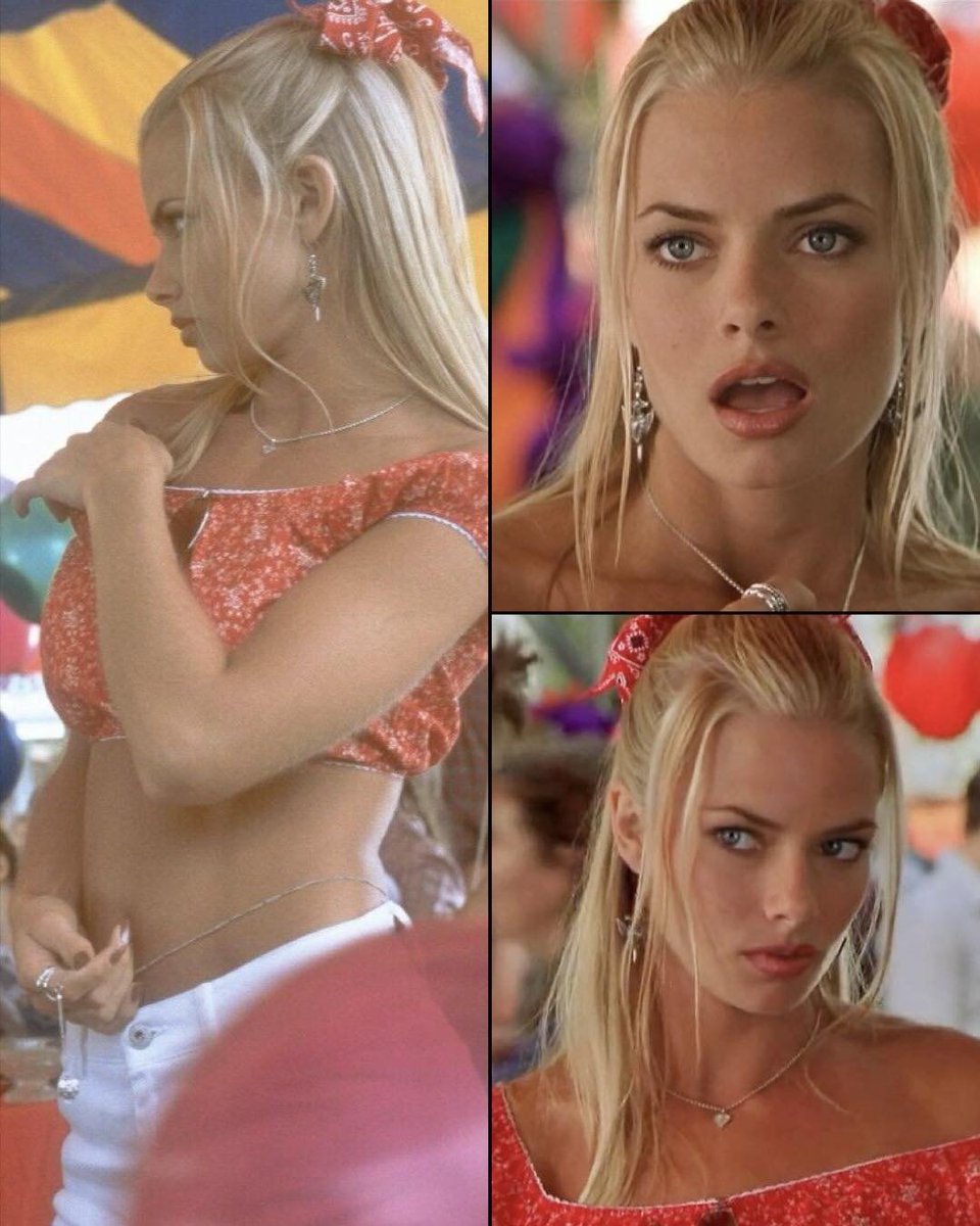 GAltringham's tweet image. Jaime Pressly in Joe Dirt (2001)