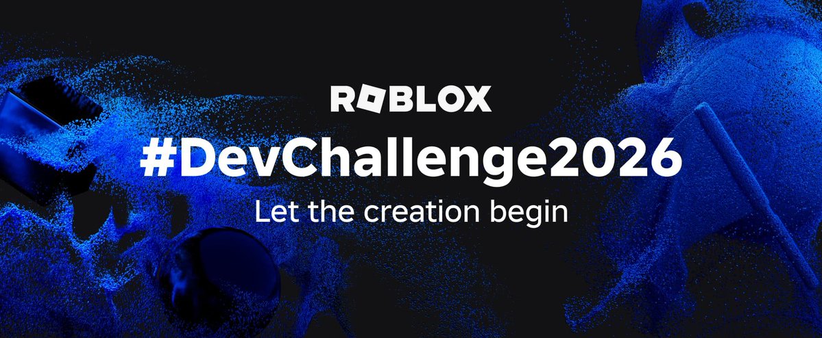 The Roblox Developer Challenge is back for 2026! Creators will have 72 hours to create a Roblox game based on a set theme and have a chance at winning prizes.

The challenge will begin on February 6, 2026, where the theme will be revealed. Full details: devforum.roblox.com/t/4274705