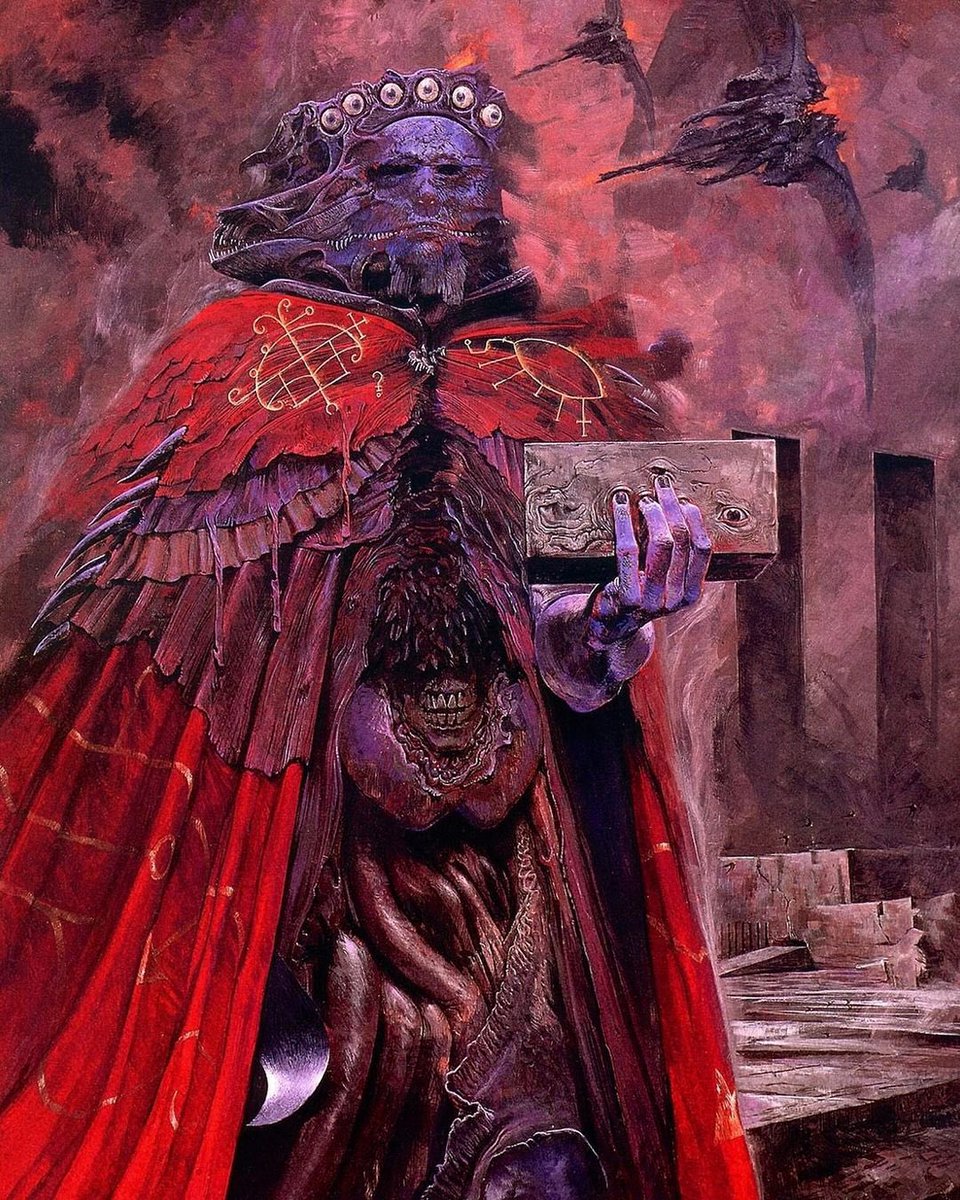 SciFiArchives's tweet photo. Paintings by American artist and illustrator Wayne Barlowe https://t.co/EGrtopg1SO