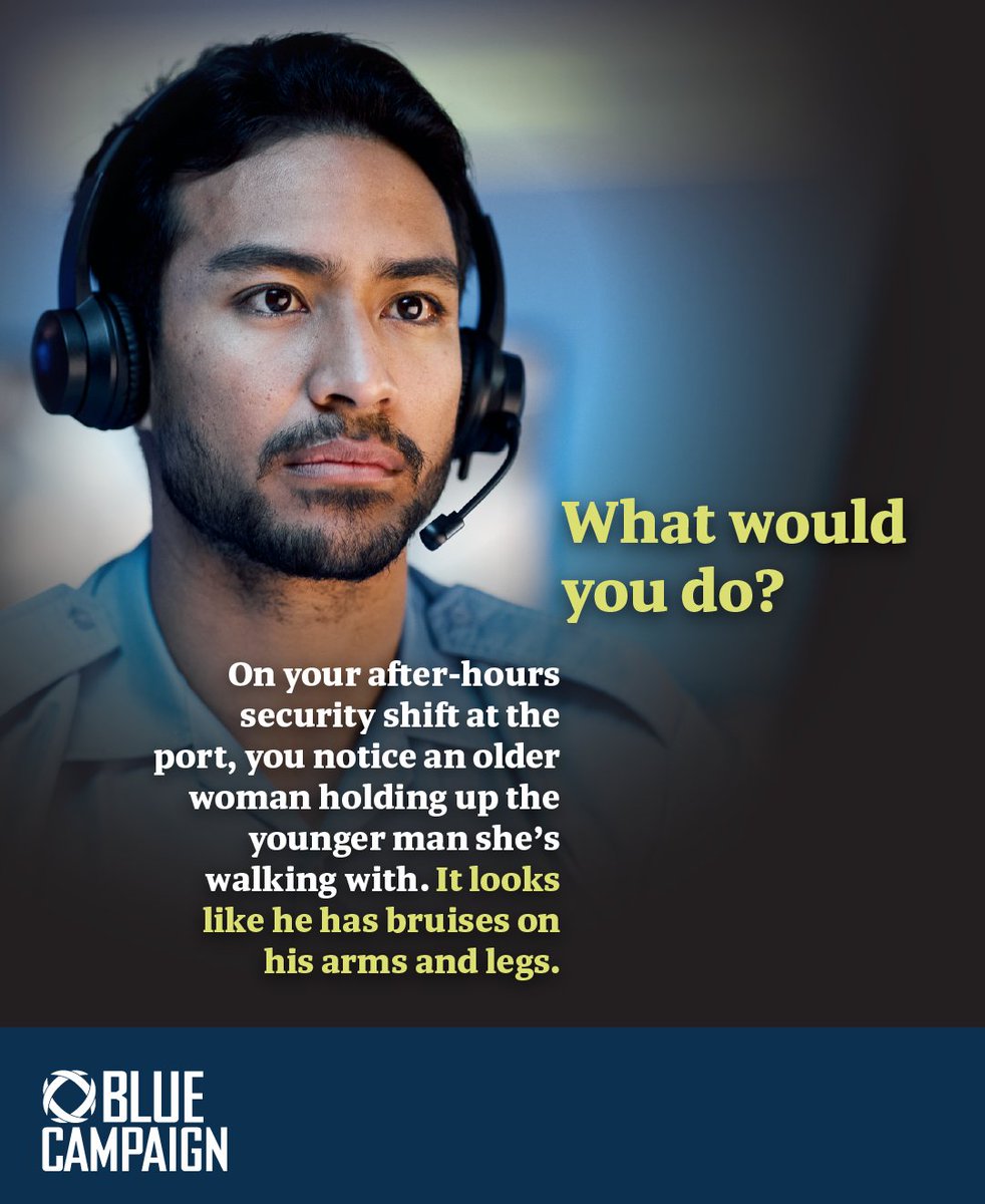 DHS Blue Campaign tweet media