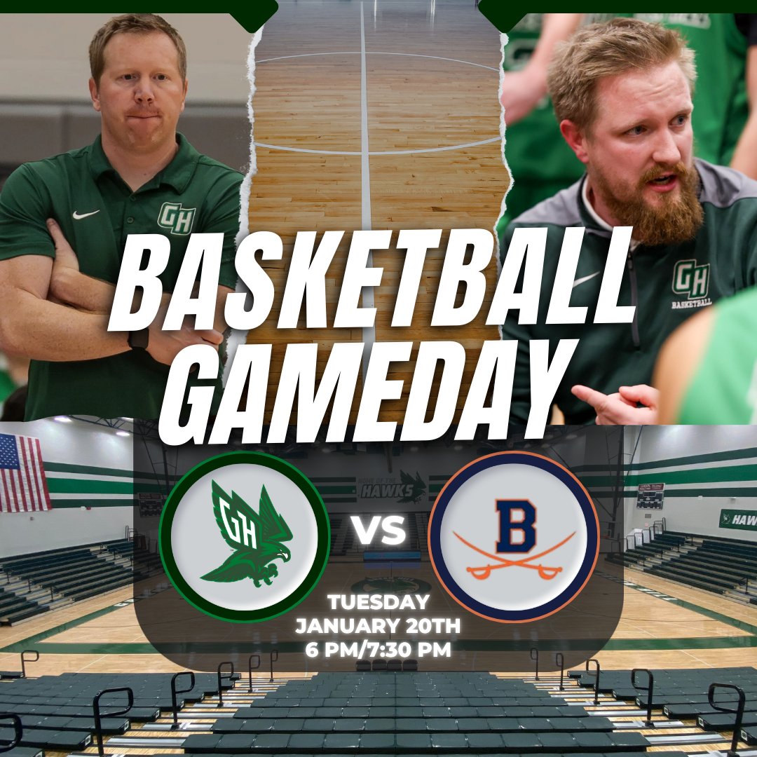 Here's info about tonight's District 7-4A basketball broadcasts:

📍Green Hill High School
🆚Beech Buccaneers
🎙️Christian Kaposy, Chase Owens &amp; Brady Ray
⏰Girls - 6 PM/Boys - 7:30 PM
🔗Girls - webca.st/270913
🔗Boys - webca.st/270914
📻87.7 FM (in-gym only)