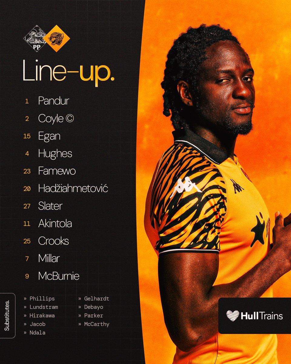 Our XI this evening! 📋

#hcafc | <a href="/Hull_Trains/">Hull Trains</a>