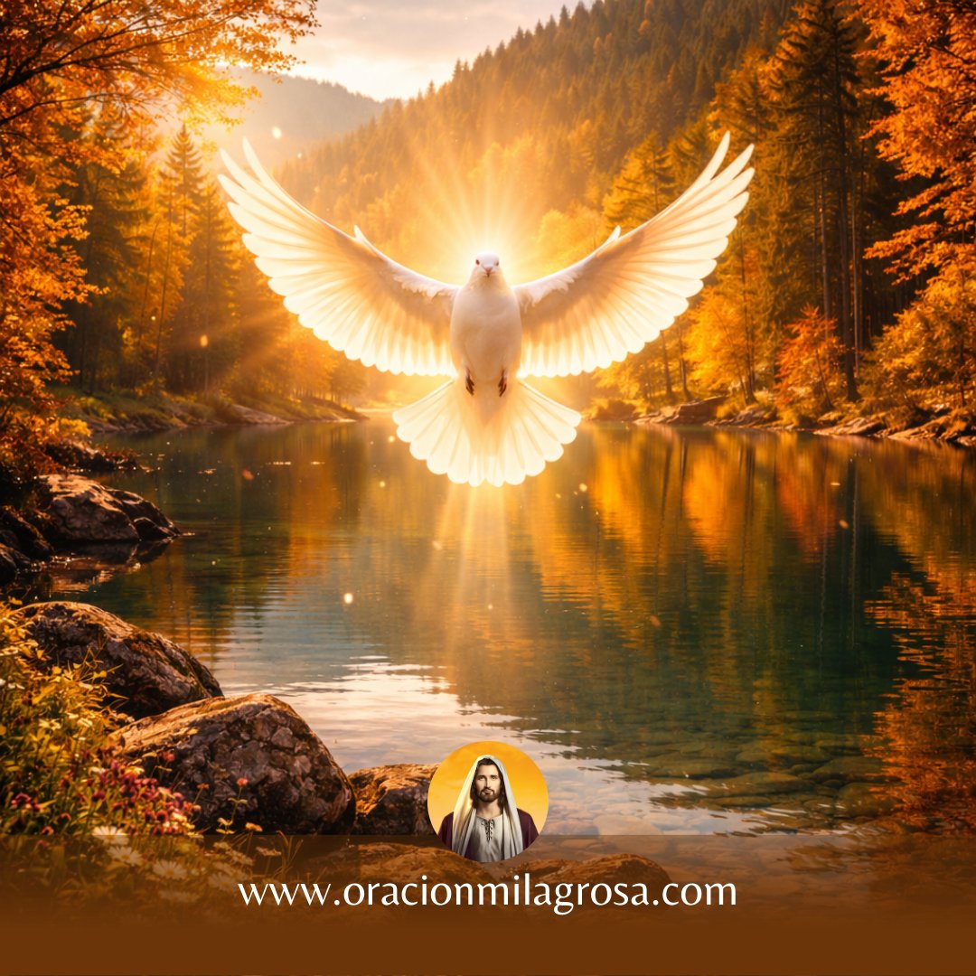 oracion_milagro's tweet image. 🙏 ORACIÓN AL ESPÍRITU SANTO PARA RESOLVER UNA NECESIDAD MUY URGENTE.

Espíritu Santo de DIOS, hoy vengo a Ti con el corazón agitado y el alma necesitada. Tú conoces mi situación antes de que mis labios la nombren; sabes lo que me preocupa, lo que me quita la paz y aquello que…
