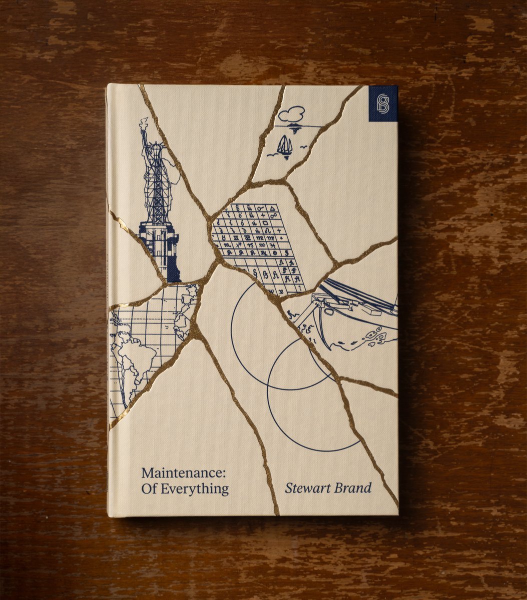 New @stripepress book by @stewartbrand just dropped: https://t.co/9kGl8niVmR