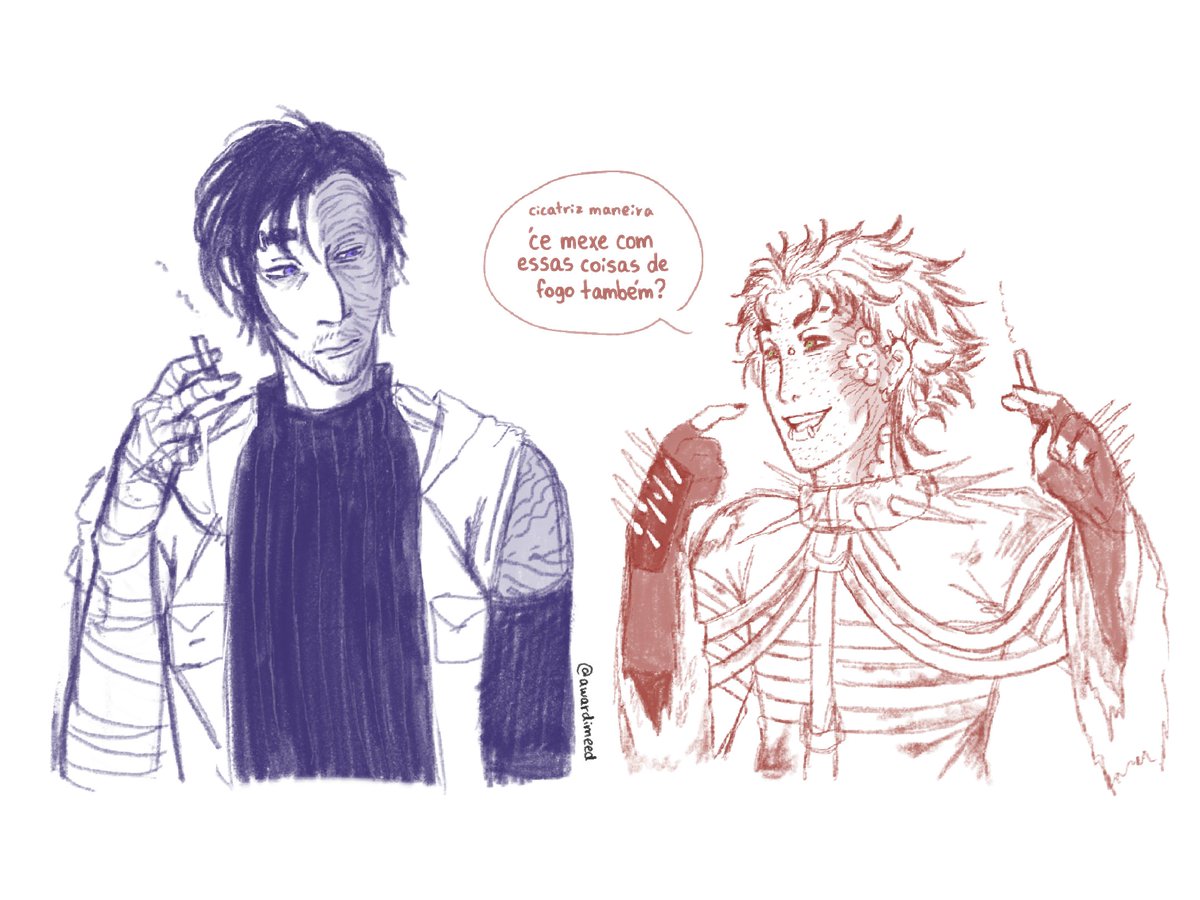 awardimeed's tweet image. ele se achariam maneiríssimos #ordemparanormalfanart #ordemparanormal