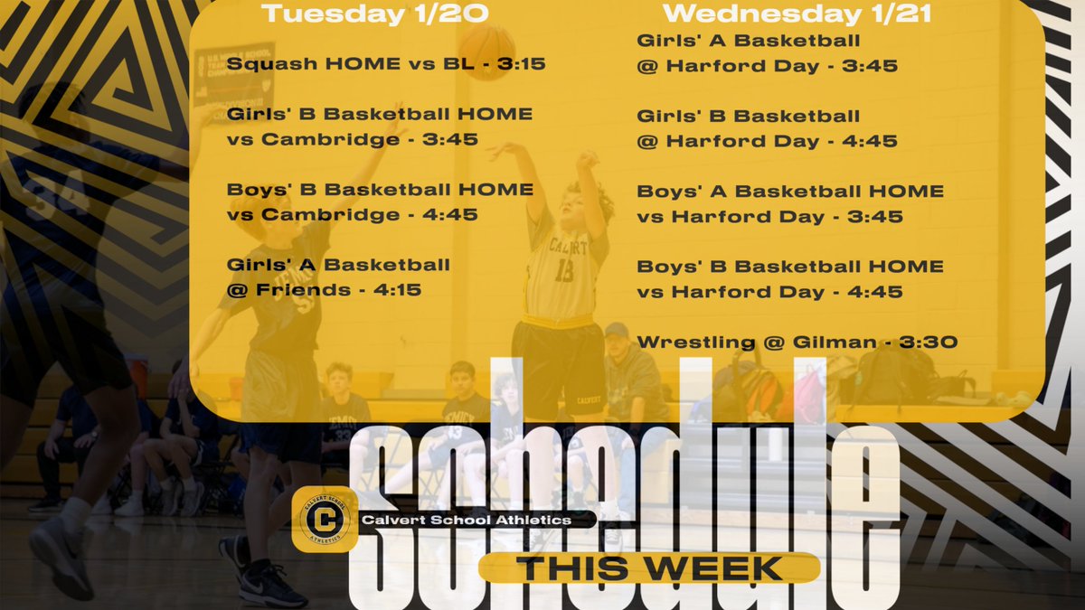 Calvert School Athletics tweet media