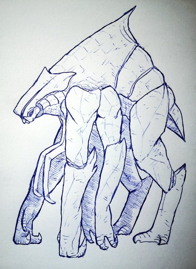 Muto Deviantart Muto Prime redesign (reupload) #godzillafanart #godzillaart #Monsterverse