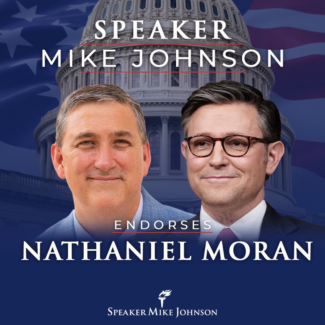 Nathaniel Moran for Congress tweet media