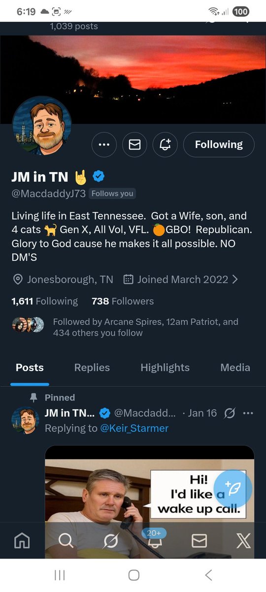 These two patriots are looking for more connections to engage with and follow 
<a href="/MacdaddyJ73/">JM in TN 🤘</a> 
<a href="/jrwilliams0880/">Jeff Jay</a> 
F&amp;R
💪🫶💯🇺🇸
