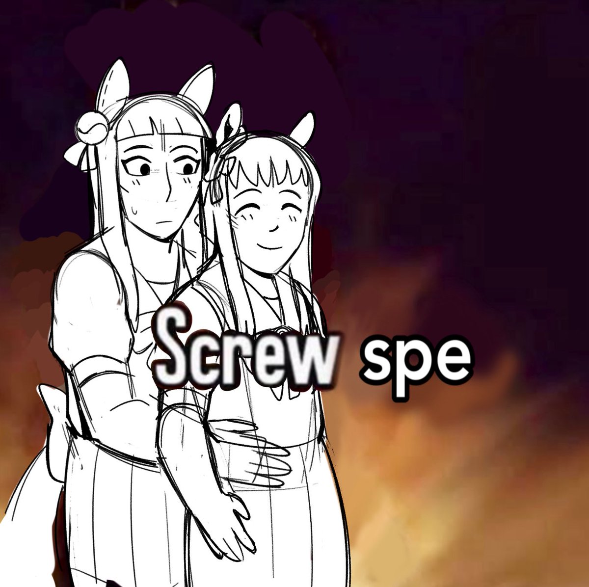 megasuasoaker's tweet image. Just remembered I drew this🔥