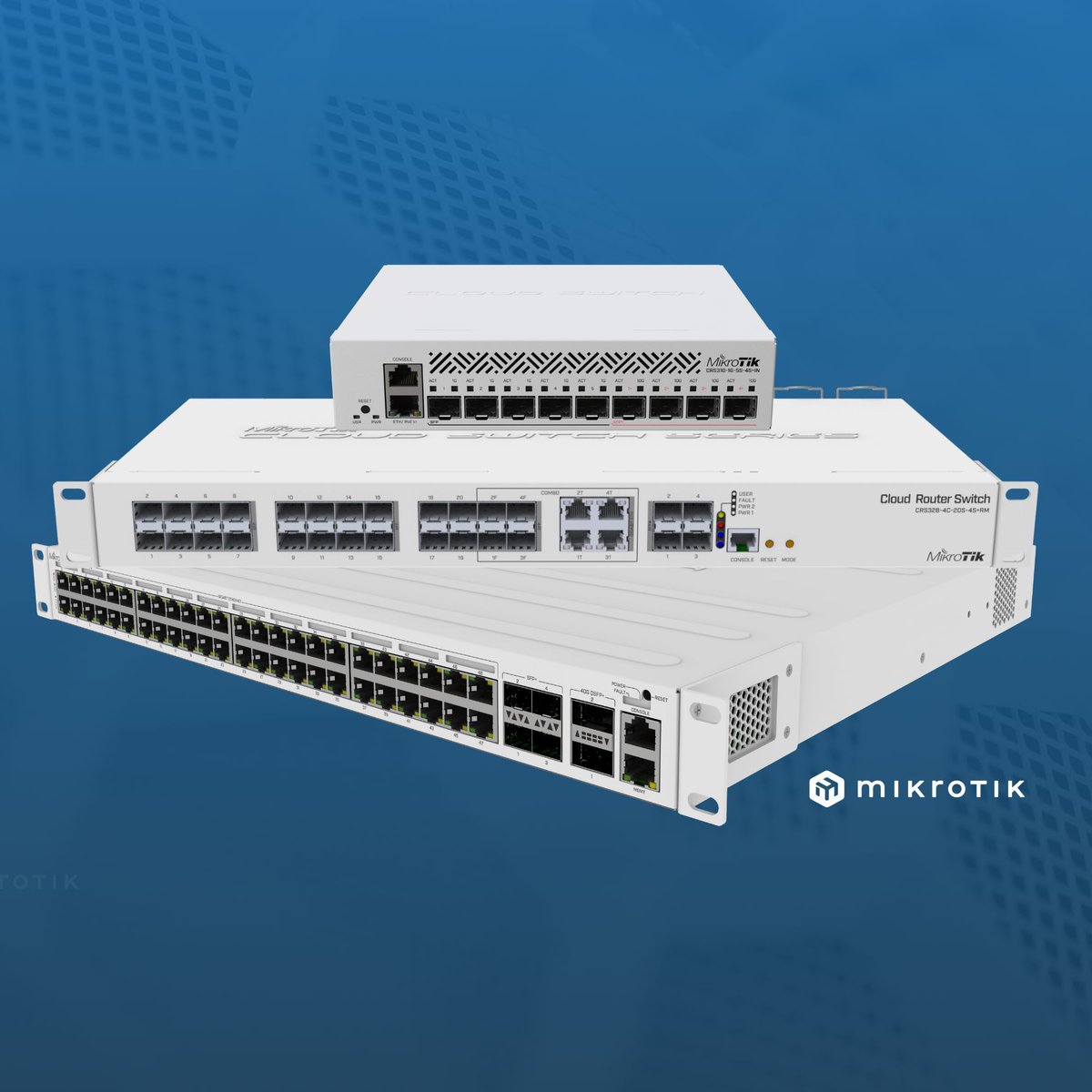 BalticNetworks's tweet photo. Planning a network upgrade?
Choosing the right #MikroTik CRS comes down to ports, PoE, and uplinks.

Find the right CRS for your network 👉 https://t.co/WvFX5KZK3Y 

#CRS #Networking #BalticNetworks https://t.co/L8M3jwLhox