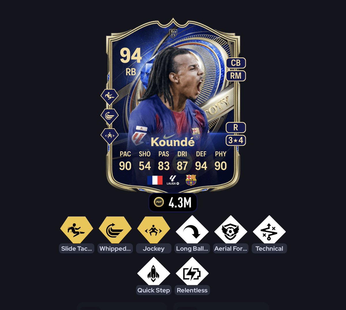 FutSheriff's tweet photo. 🚨TOTY RB’s are NOT that good 🤔

• ❌ No intercept
• ❌ No Anticipate

Horrendous 💀💀💀 https://t.co/gpGixpD5iu