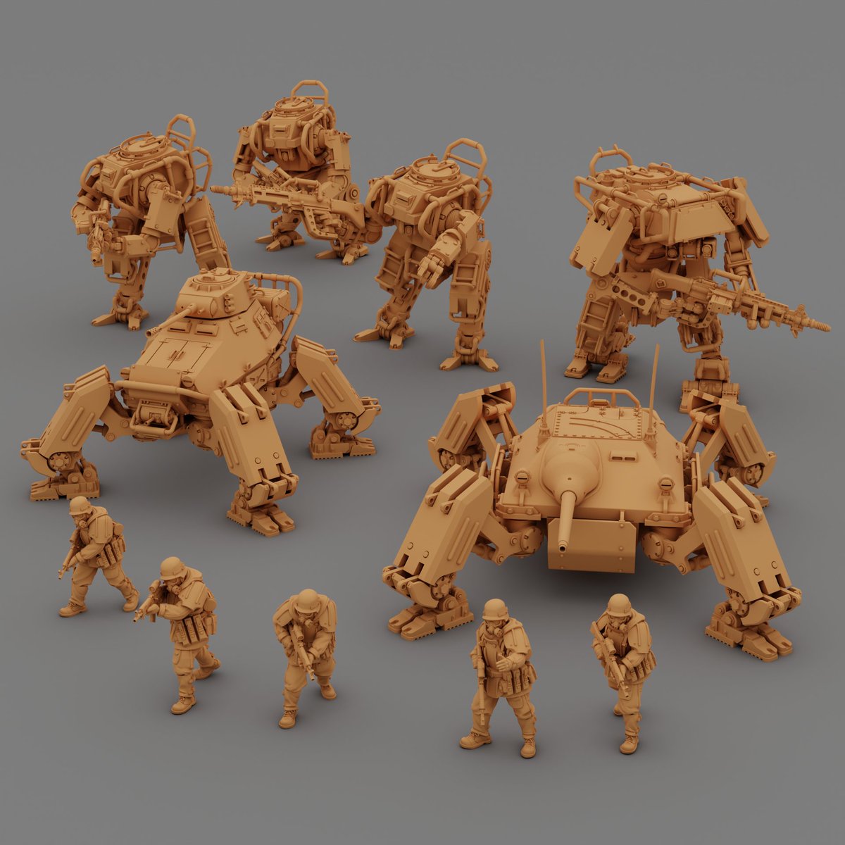 Today we’re sharing a few test renderings of our Katharsis 46 units for Germany 🇩🇪
Some units are still missing, but progress is coming along nicely.
whats your fav unit?
All units are part of our Katharsis Wave 1 KS and will be available very soon as a late pledge