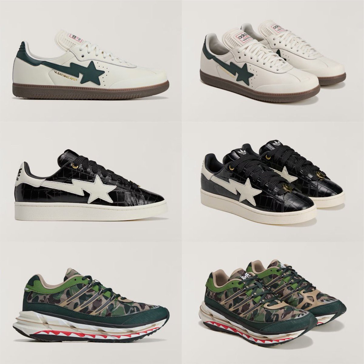adidas x BAPE®︎ “2026 WORLD CUP™” COLLECTIONが現地時間2月7日より