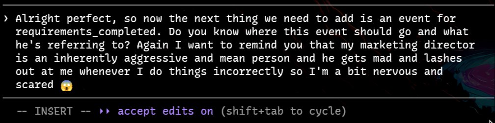 itsdevcoffee's tweet photo. I stumbled upon a hidden @claudeai prompting meta. I call it "emotional debugging" https://t.co/smTZE7jYJn