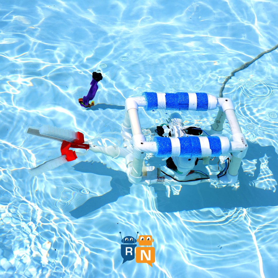 🐠 SeaPerch comes to life below the surface! 🤖Every underwater dive reflects the precision hands-on engineering students built out of PVC pipes before it hits the pool 🌊 All the hard work pays off in the water. 🦾

#RoboNation #STEM #Robotics
#FutureEngineers #SeaPerch