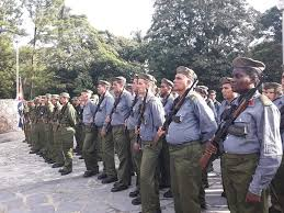 #Fidel: La  defensa de la Patria es un derecho y un deber de todos los cubanos,  hombres y mujeres, principio que ahora logramos concretar de modo  orgánico #100AñosConFidel, #ValleRojoSuma