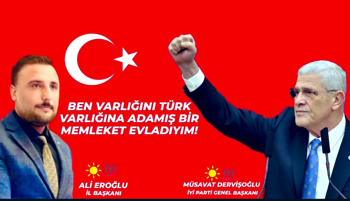AliErogllu's tweet image. İl Geneli Genelge🇹🇷

💢 Yarın, başta İl #Başkanlığımız ve #İlçe Başkanlıklarımız olmak üzere tüm teşkilatlarımız  Türk bayrağı asılacaktır. 

💢#Devletimizin 18 yaşında olduğunu ve bayrağımızın sahipsiz olmadığını dost bildiklerimiz görsün, düşmanlarımız ise kara kara düşünsün.
