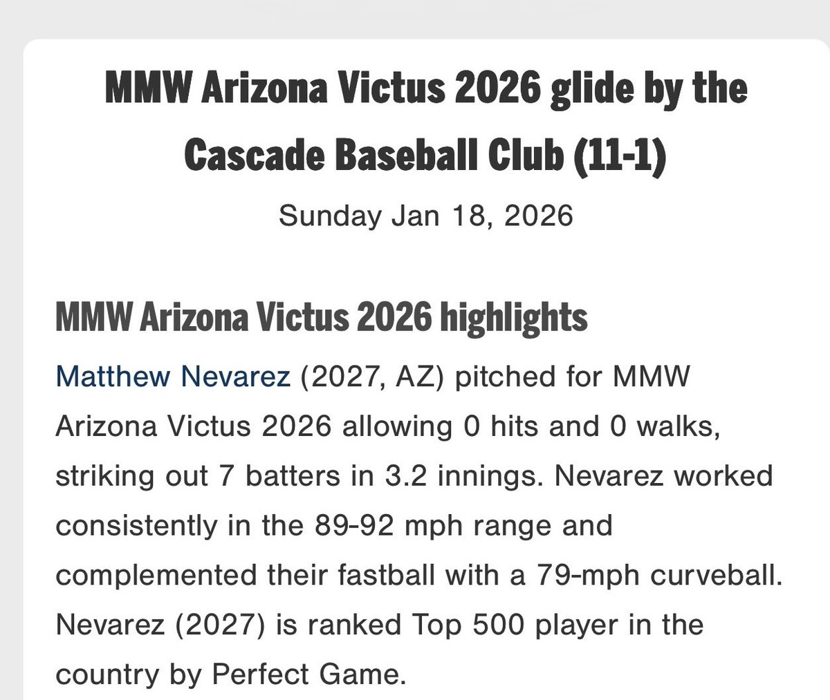 Matthew Nevarez Jr. tweet media