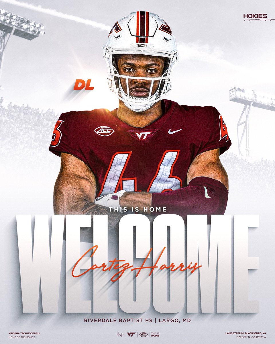 HokiesFB's tweet image. Welcome Home, Cortez Harris !

#ThisIsHome | @34HARRIS_CORTEZ