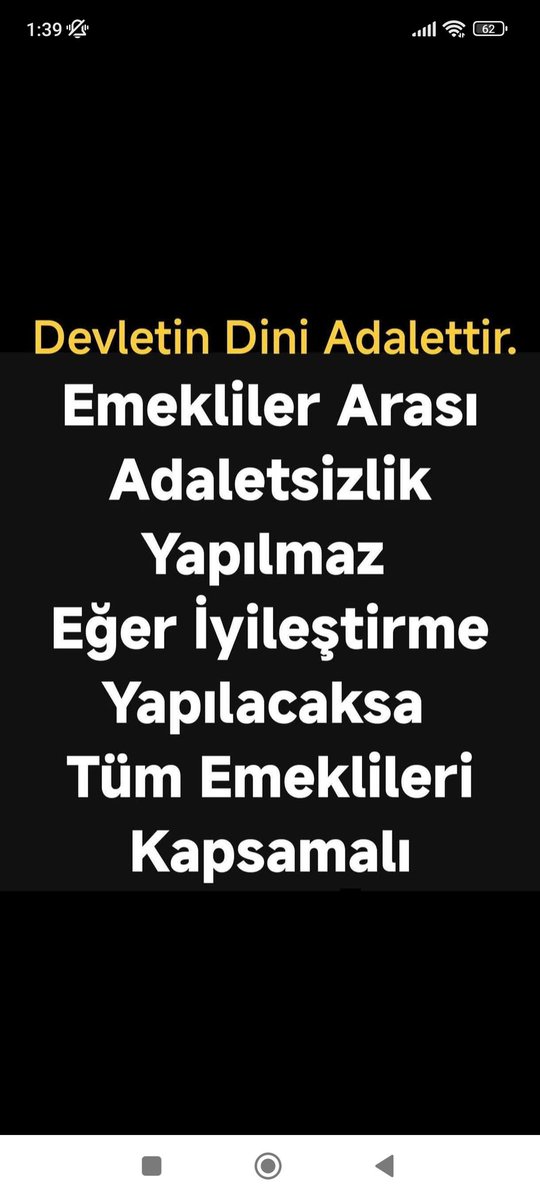 Emekli maaşlarının farklı olmasının sebebi kişinin devlete ödedi prim miktarı,prim gün sayısı,risk grubu vb.kavramlara göredir.
Sadece en düşük emekli maaşını artırmak adalet değildir. <a href="/cenginyurt52/">Cemal Enginyurt</a> 
<a href="/herkesicinCHP/">CHP 🇹🇷</a> <a href="/CHP_istanbulil/">CHP İstanbul İl Başkanlığı</a> #BütünEmeklilereEşitZam