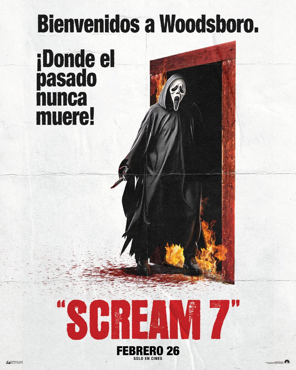 El pasado nunca muere. #Scream7, febrero 26, solo en cines.