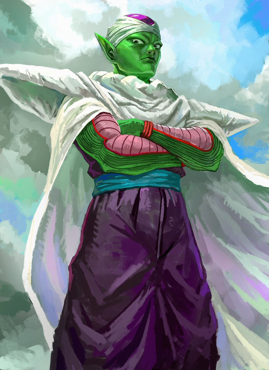 We see the fit Piccolo. My FanArt of the Aura Farming master lmao.