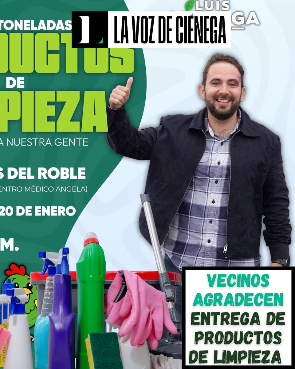 lavozdecienega's tweet image. 🧴😲 ¿Sabías que están #regalando #productos de #limpieza por #litros? Más de dos #toneladas de #productos serán #distribuidas sin costo en #CiénegadeFlores...