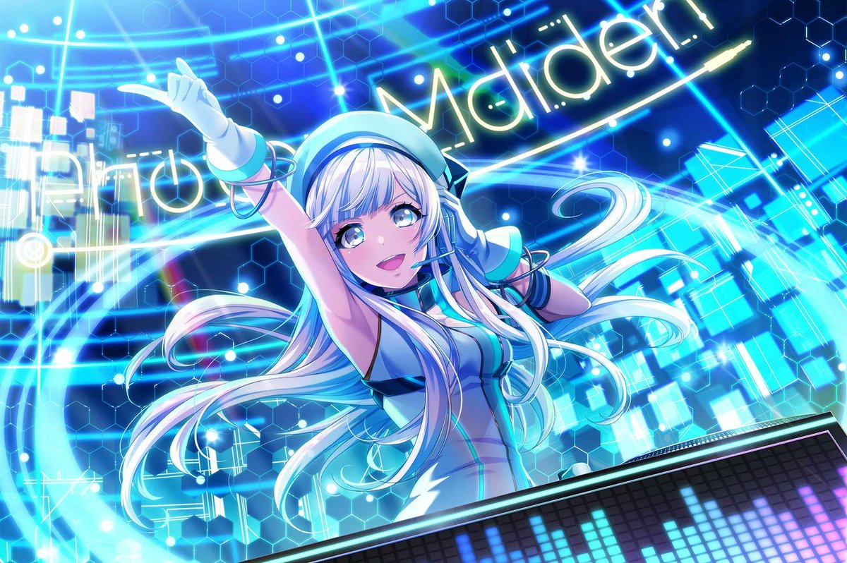 AngelAllen23665's tweet photo. Saki / CHU2 same outfit as photon Maiden izumo Saki both portray by tsgumi Risa
#bandori #D4DJ #Chu2 #Sakiizumo https://t.co/S0ccLCFPry