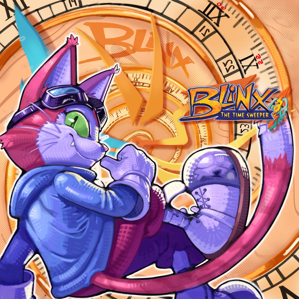kopikup_'s tweet image. Blinx: The Time Sweeper