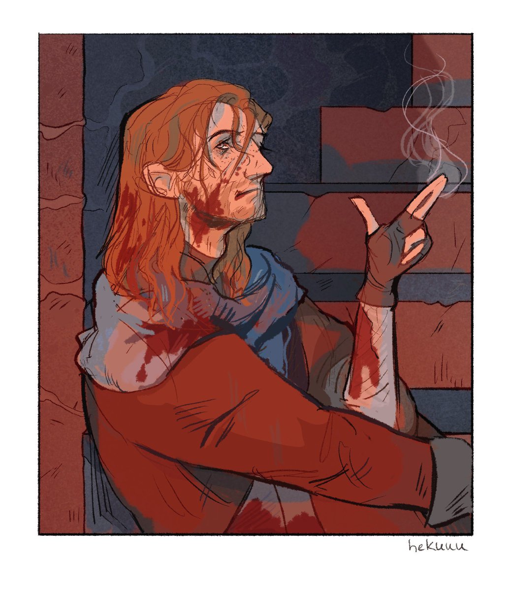 hekuuu_art's tweet image. Don’t mess with his cat
#themightynein #criticalrole