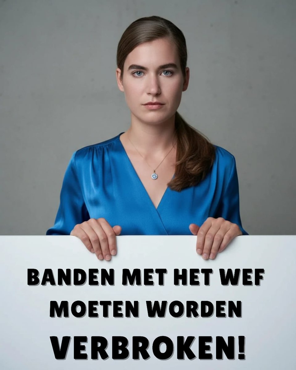 Bij het WEF zijn ze weer van alles aan het bekokstoven! 
Als het aan Lidewij de Vos ligt worden de banden met het WEF verbroken!

Doe een ❤️ &amp; RT als jij dat ook wil!