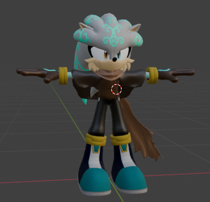 working on him :p 
I haven't updated him since 2024 TvT but glad I've been learning more with blender and unity