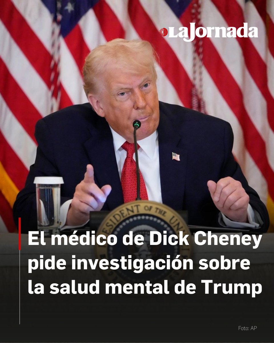 El Dr. Jonathan Reiner, reconocido médico que trató al exvicepresidente Dick Cheney, solicitó una investigación bipartidista en el Congreso sobre la aptitud presidencial de Donald Trump.

La demanda surge tras la filtración de una carta "extraordinaria" enviada por Trump al