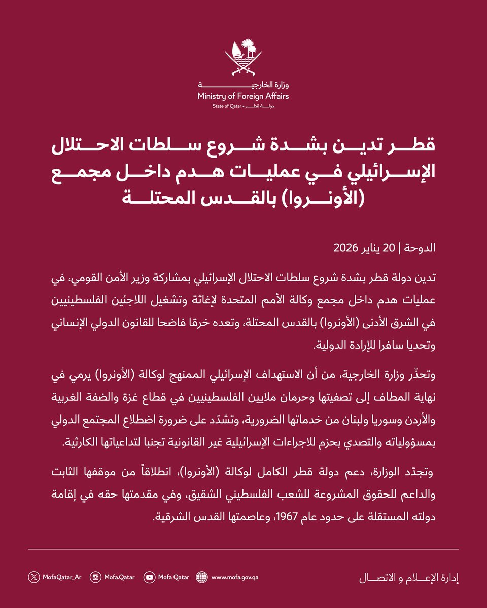 الخارجية القطرية tweet media