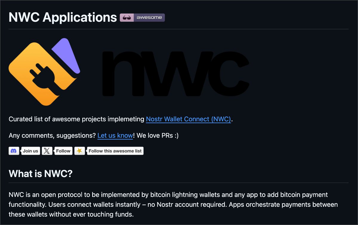 Nostr Wallet Connect (@nwc_dev) / Posts / X