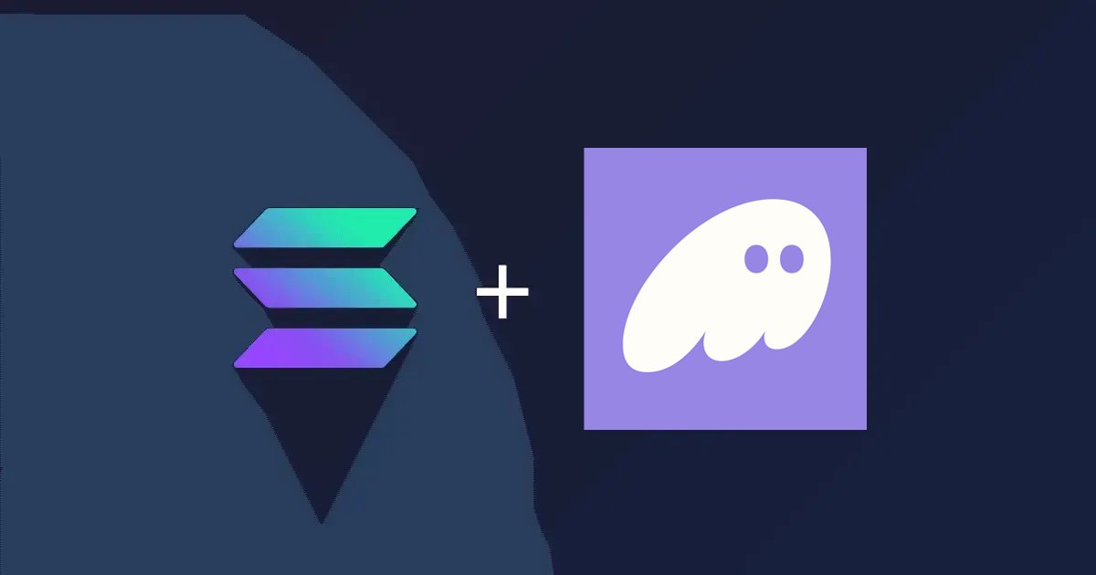 phantom's tweet image. Wake up devs 👻

New Phantom Connect templates just dropped.

Start building with web or mobile (React Native) on the @Solana dev marketplace.