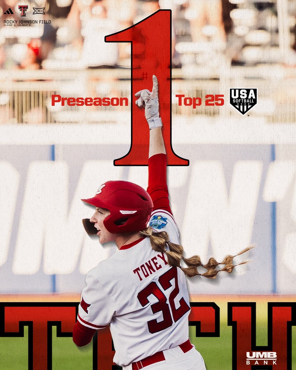 Texas Tech Softball tweet media