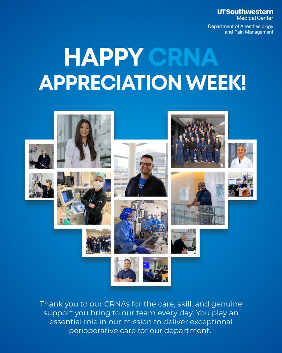 UTSW Anesthesiology tweet media